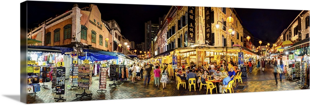 Restaurants and Cafes in Chinatown, Singapore, Southeast Asia, Asia