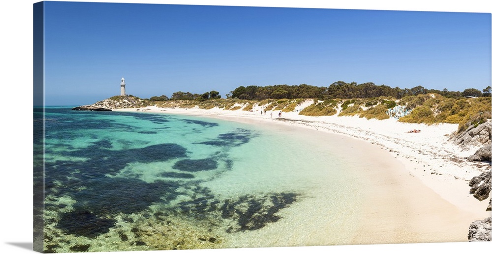Rottnest Island, Fremantle, Perth, Western Australia, Australia. The Basin is the most popular swimming location of the is...
