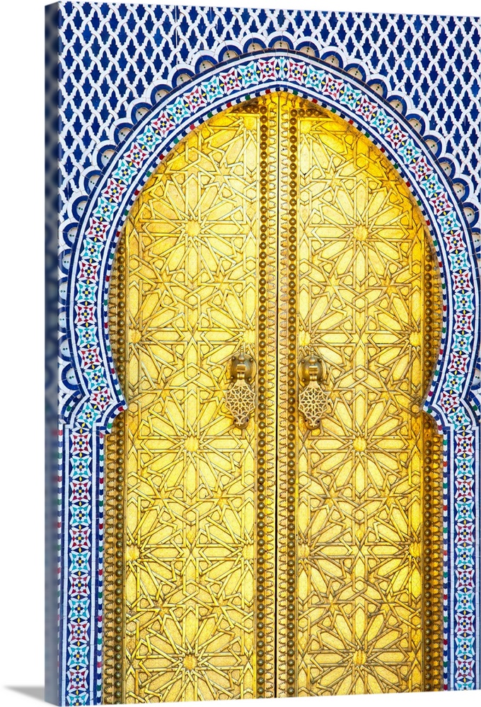 Royal Palace Door, Fes, Morocco