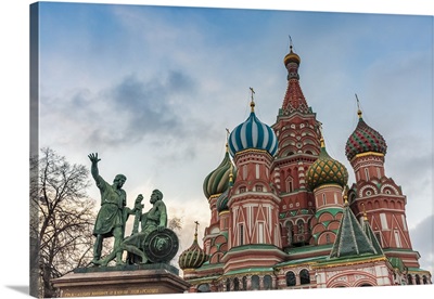 Russia, Moscow, Red Square, St. Basil's Cathedral