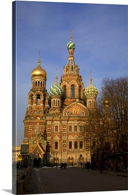 Russia, St, Petersburg, The restored Church of Christ the Saviour
