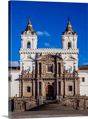 Saint Francis Church And Monastery, Old Town, Quito, Pichincha Province, Ecuador