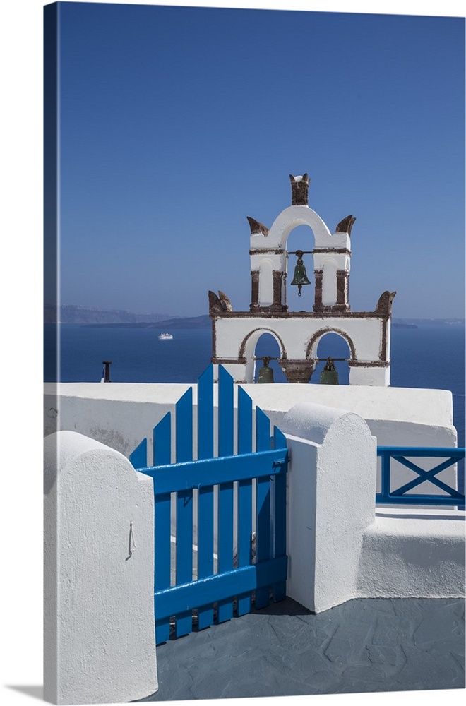 Santorini (Thira), Cyclades Islands, Greece.