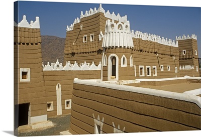Saudi Arabia, Najran, Najran, Built in the 1940s, Najran Fort, or Qasr al-Imara.