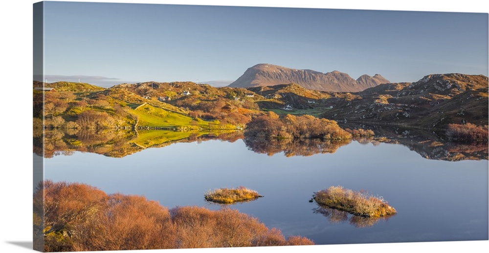 UK, Scotland, Highland, Sutherland, Drumbeg, Loch Drumbeg.