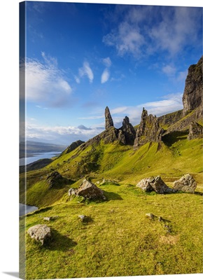 Scotland, Highlands, Isle of Skye, the Old Man of Storr