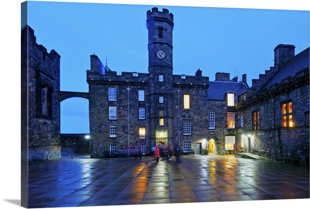 UK, Scotland, Lothian, Edinburgh, Edinburgh Castle, The Royal Palace.