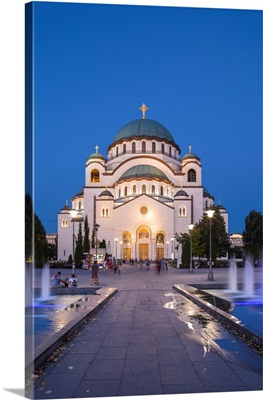 Serbia, Belgrade, St Sava Temple - The Largest Orthodox Cathedral In The World