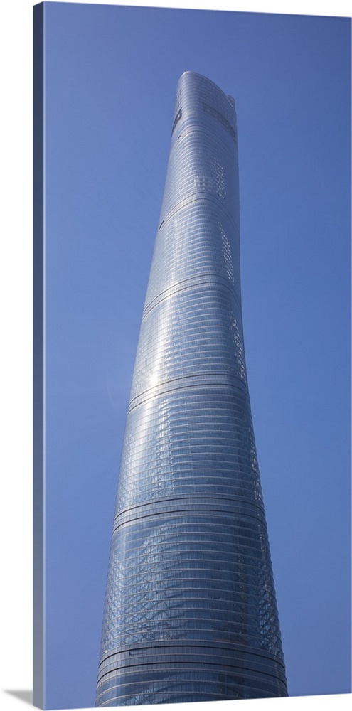 Shanghai Tower, Lujiazui financial district, Pudong, China.