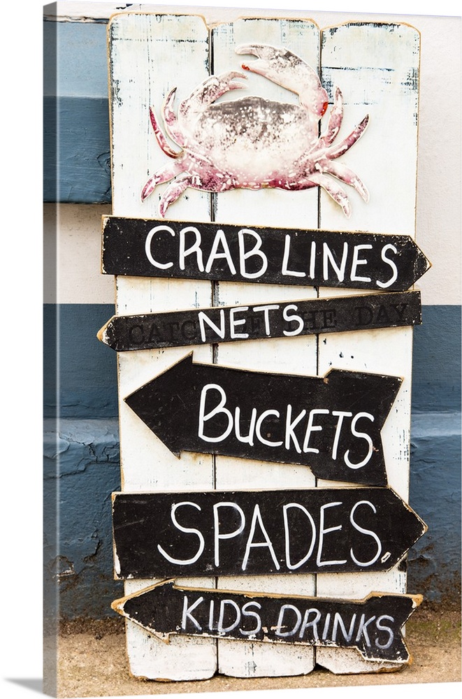 Shop sign, Teignmouth, Devon, UK.