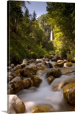 Slovenia, Julian Alps, One of the rivers at the Triglav National Park