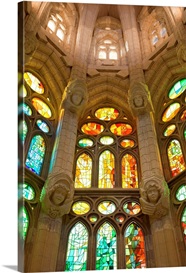 Spain Barcelona Sagrada Familia Stained Glass Windows Great Big Canvas Spain Barcelona Sagrada Familia Stained Glass Windows Great Big Canvas