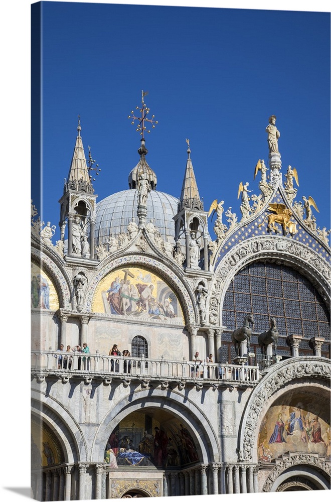St. Mark's Basilica, St. Mark's Square (San Marco) Venice, Italy.