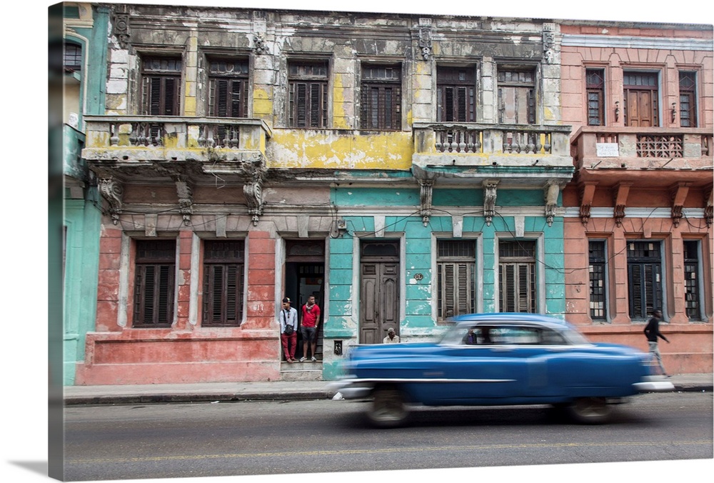 Streets of Centro Habana, Havana, Cuba.
