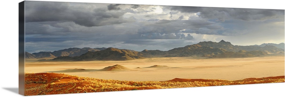 Sunset in the NamibRand Nature Reserve located south of Sossusvlei, Namibia, Africa