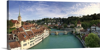 Switzerland, Bern, Old Town and Aare River