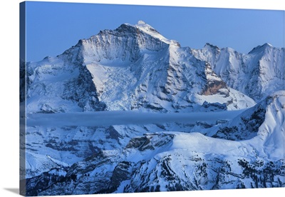 Switzerland, Berner Oberland, Jungfrau Mountain