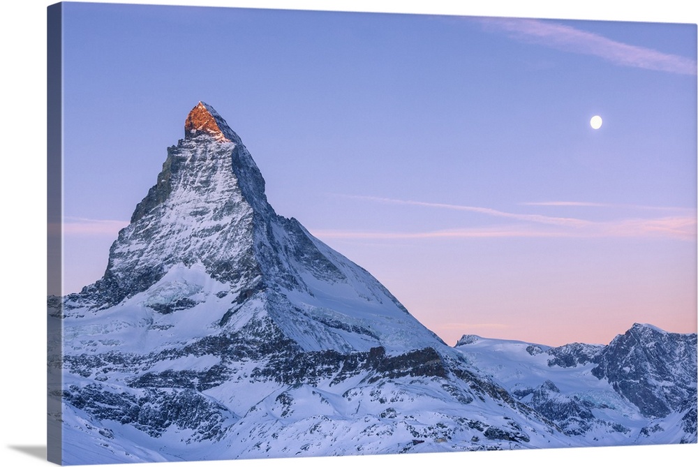 Switzerland, Canton of Valais, Matterhorn.