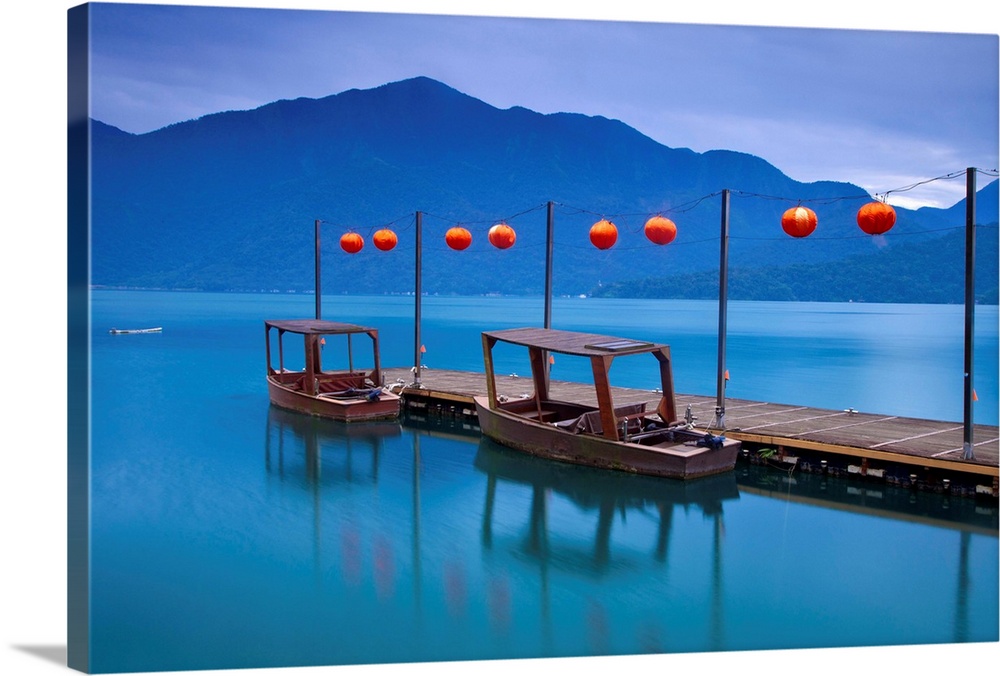 Taiwan, Nantou, Sun Moon Lake, Hanbi Peninsula, Late President Chiang Kai-Shek's private wharf