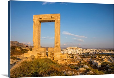 Temple Of Apollo, Naxos Town, Naxos, Cyclade Islands, Greece