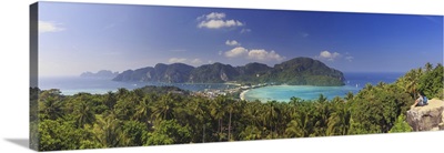Thailand, Krabi Province, Ko Phi Phi Don Island, Ao Ton Sai and Ao Lo Dalam beaches