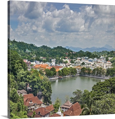 The attractive city of Kandy