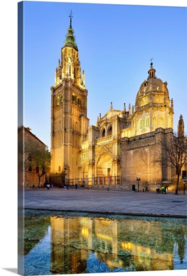 The Catedral Primada, Dating Back To The 13th Century, Toledo, Castilla La Mancha, Spain