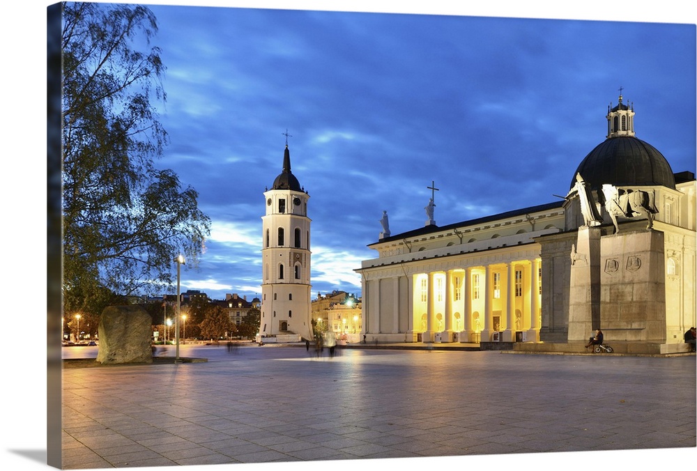 The Cathedral of St. Stanislav and St. Vladislav with the bell tower. It is the most important place of worship for Lithua...