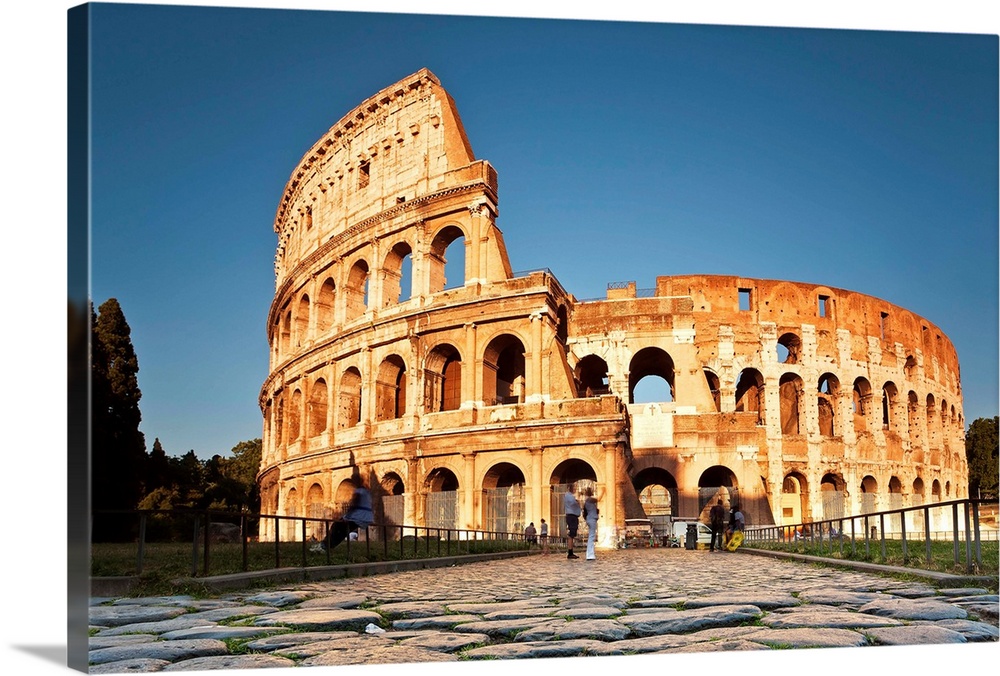 The Colosseum, roman forum, Rome, Lazio, Italy, Europe.