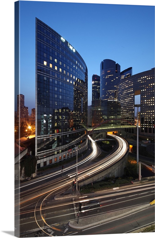 The Facto Tower in Paris - La Defense, France.