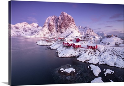 The fishing village Hamnoy, Nordland, Lofoten Islands, Norway