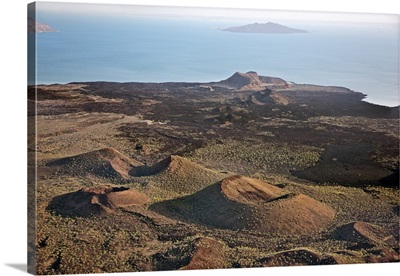 The lava barrier that separates the southern end of Lake Turkana from the Suguta Valley.