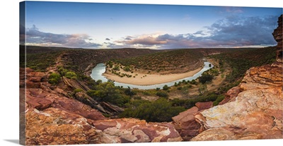 The Loop of the Murchison River Gorge at Nature's Window, Kalbarri National Park
