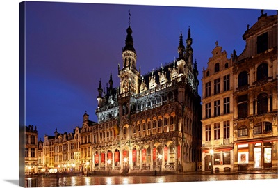 The Maison du Roi on the famous Grande Place in the City Centre of Brussels, Belgium