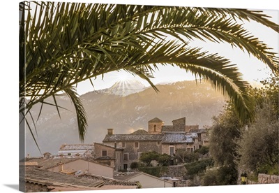 The Mountain Village Of Fornalutx, Mallorca, Balearic Islands, Spain
