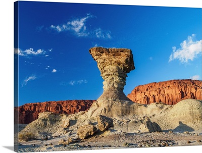 The Mushroom Rock Formation, Ischigualasto Provincial Park, San Juan Province, Argentina
