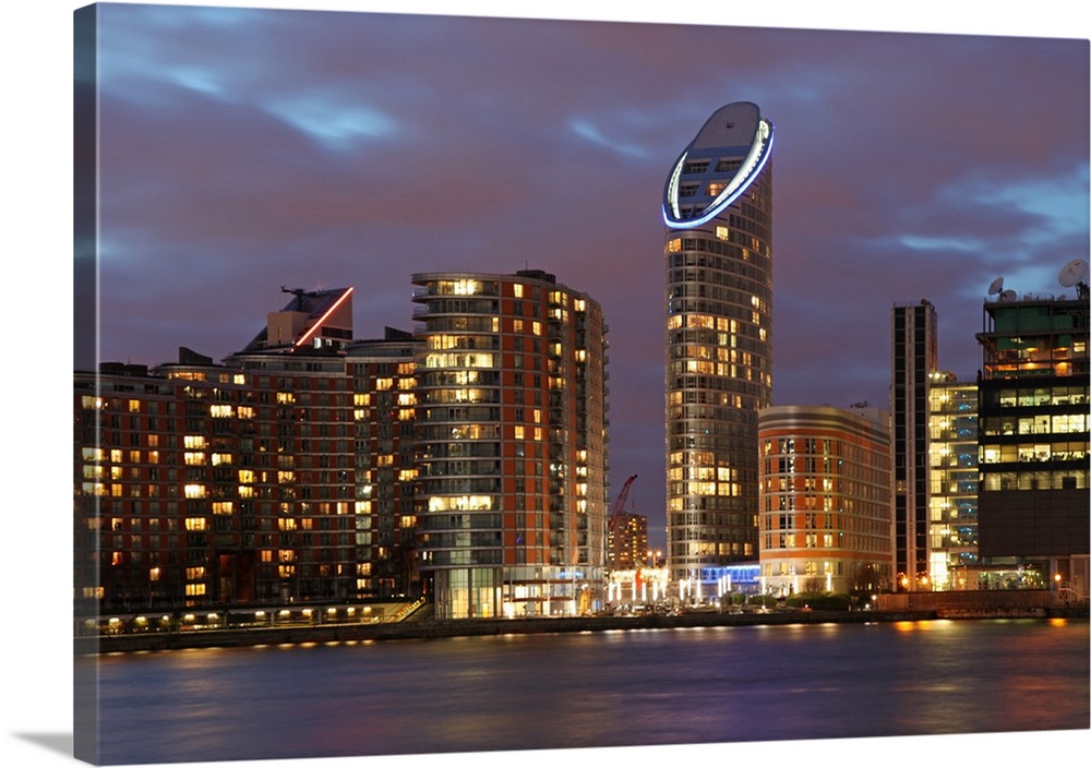 The Ontario Tower is a luxury high-rise residential development in London's Docklands, England.