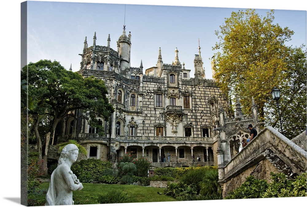 The Palace in the Quinta da Regaleira, by the architect Luigi Manini (1900). Sintra, Portugal.