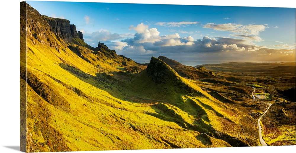 The Quiraing, Isle Of Skye, Highland Region, Scotland