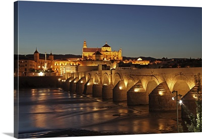 The Roman bridge of Cordoba, Spain