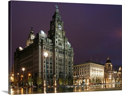 The Royal Liver Building, Liverpool, England