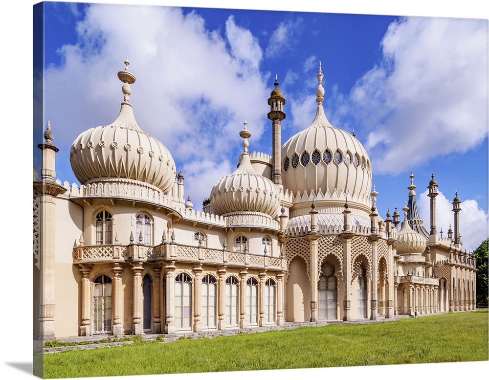 The Royal Pavilion, Brighton, City of Brighton and Hove, East Sussex, England, United Kingdom.