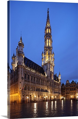 The Town Hall of the City of Brussels, Belgium