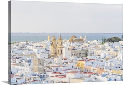 The View From Tavira Tower, Cadiz, Andalusia, Spain