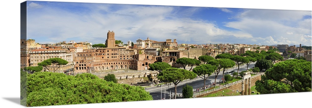 Trajan's Markets, near the Roman Forum. Rome, Italy