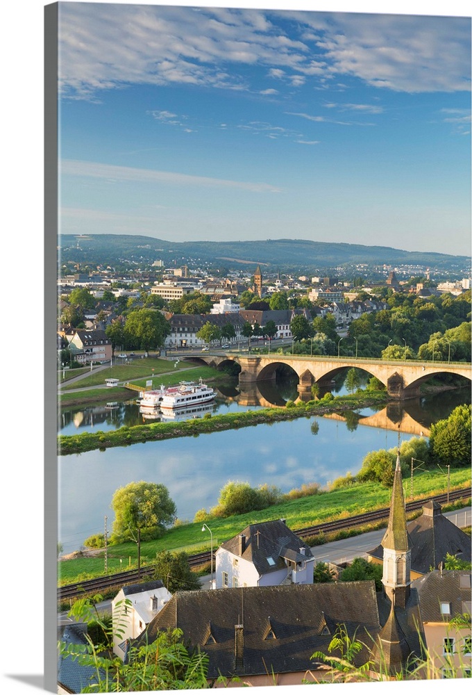 View of Trier, Rhineland-Palatinate, Germany.