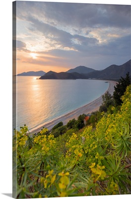 Turkey, Mediterranean, Aegean Turquoise coast, Oludeniz near Fethiye, Belcekiz beach