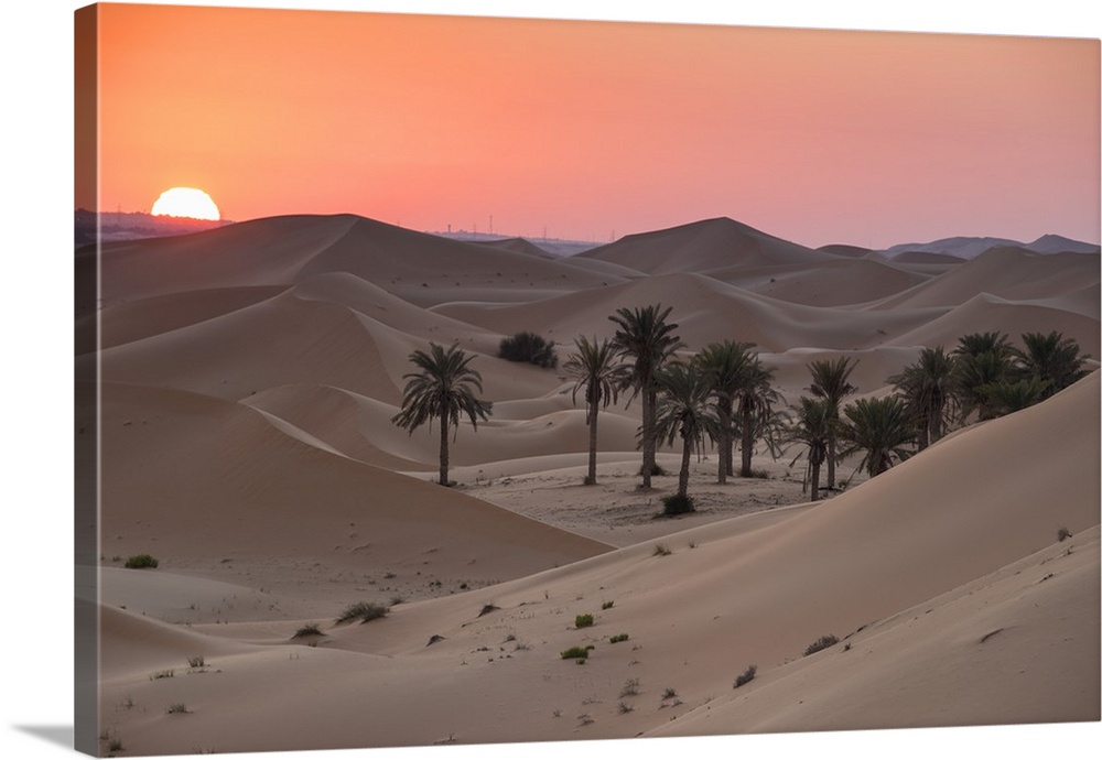 United Arab Emirates, Abu Dhabi, Al Ain, Remah Desert, Telal Resort Heritage Village.