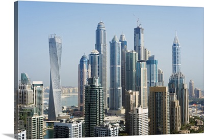 United Arab Emirates, Dubai, Dubai Marina buildings