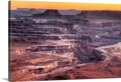 Utah, Canyonlands National Park, Island in the Sky district, Grand View Point